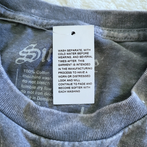 Sublime Grey🩶 Mineral Washed Graphic Tee👕 - NWT - Picture 6 of 10